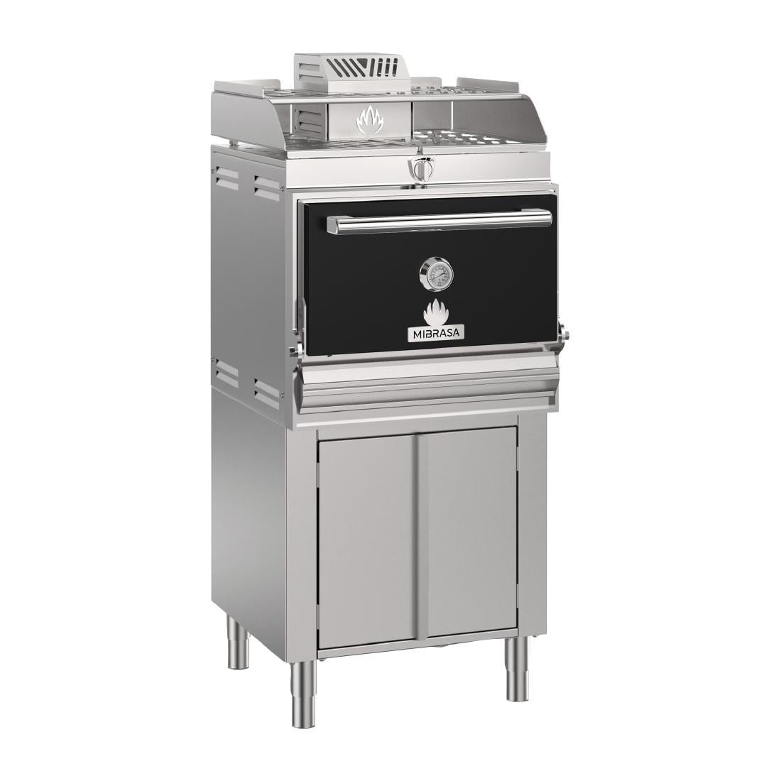 Mibrasa Charcoal Oven with Cupboard and Heating Rack HMB AB SB 75 HP837