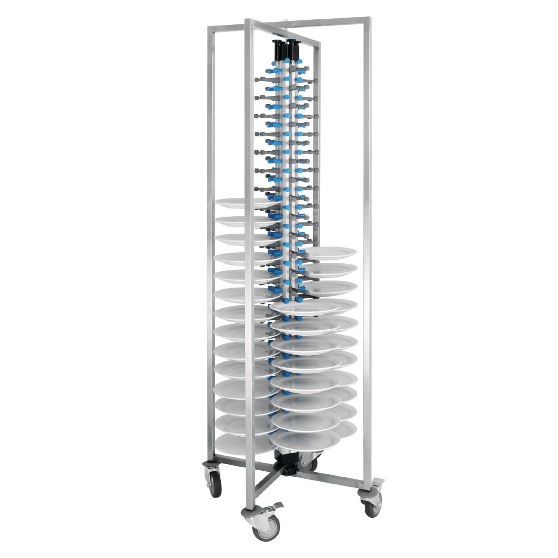 Vogue Mobile Plate Rack 84 Plates GK978 - Image 7