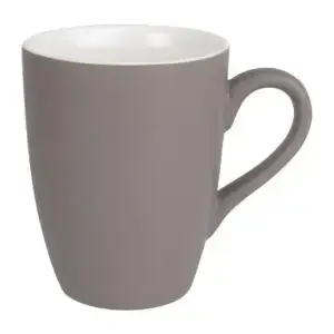 Olympia Pastel Mugs Grey 340ml (6 Pack) CS041