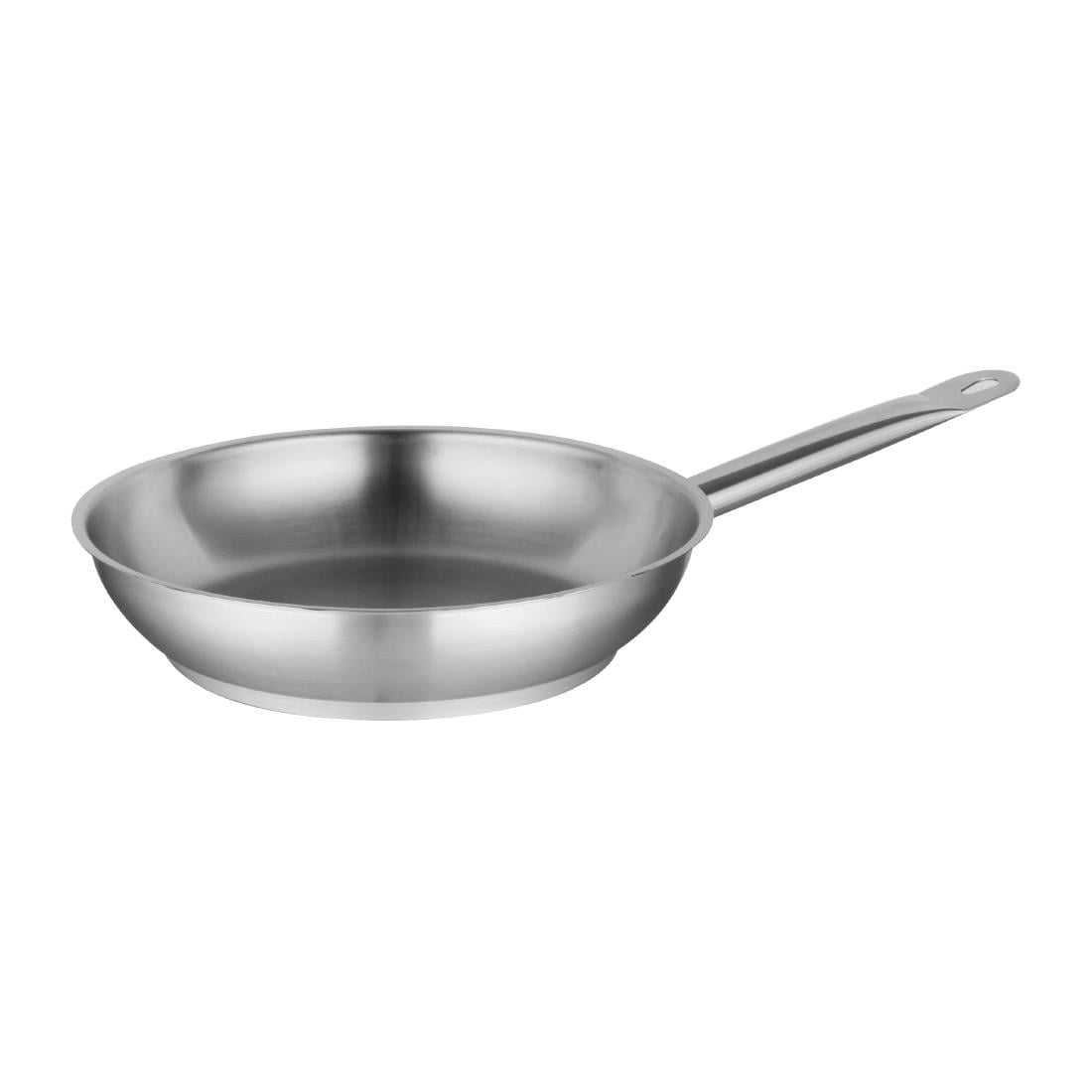 Vogue Stainless Steel Frying Pan 28cm M926