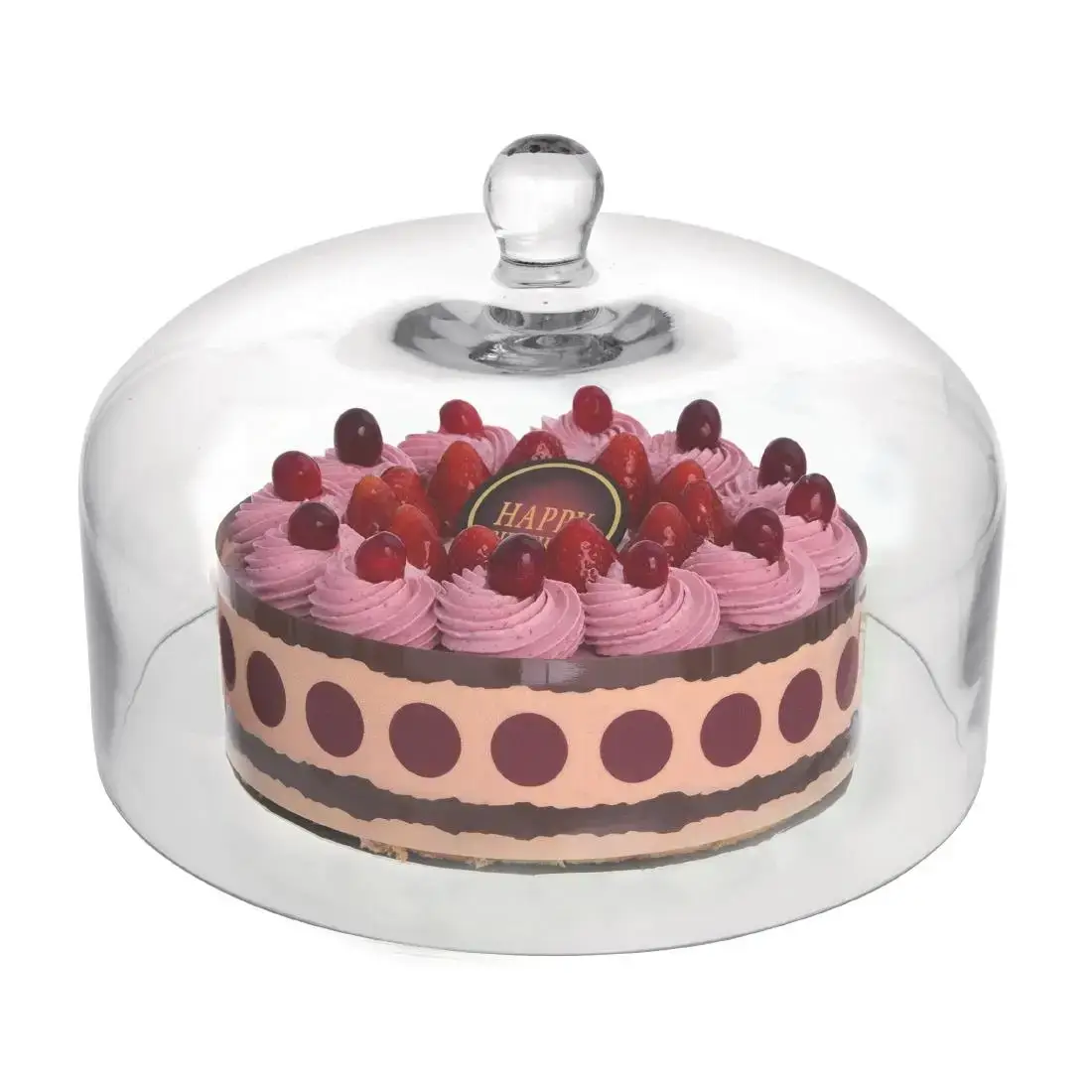 Olympia Glass Cake Stand Dome CS014 - Image 4