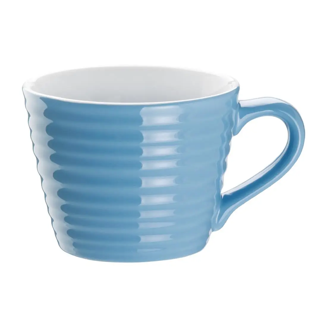 Olympia Cafe Aroma Mugs Blue 230ml (6 Pack) DH636