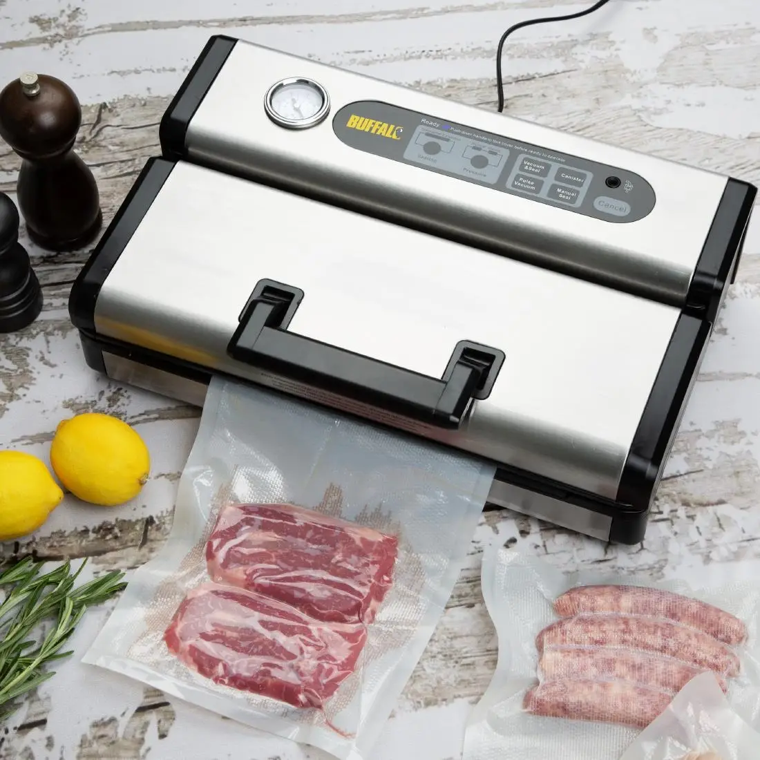 Vogue Compostable Embossed Vacuum Sealer Bags 200x300mm (50 Pack) AT105 - Image 7