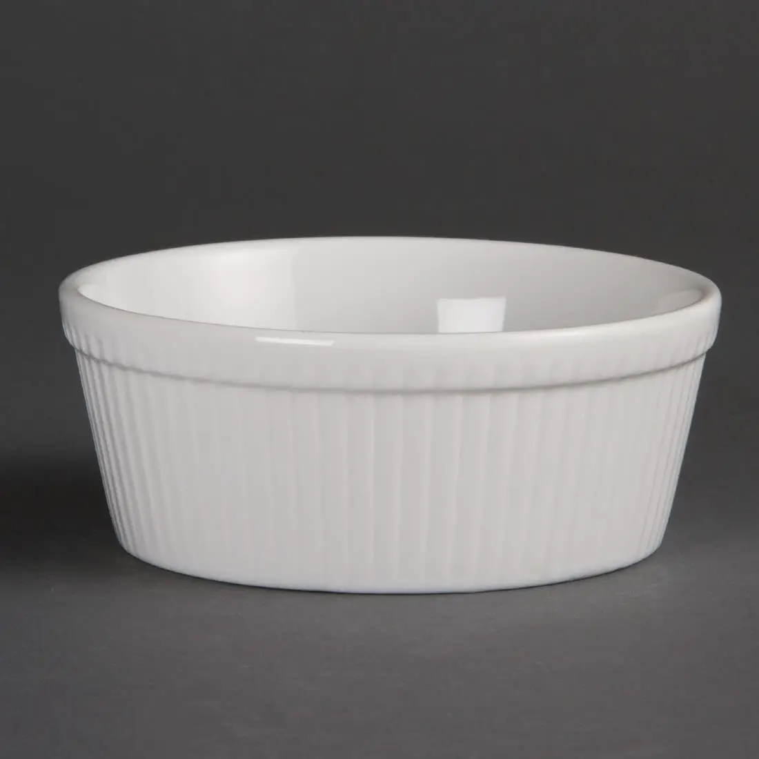 Olympia Whiteware Round Pie Dishes 134mm (6 Pack) C042