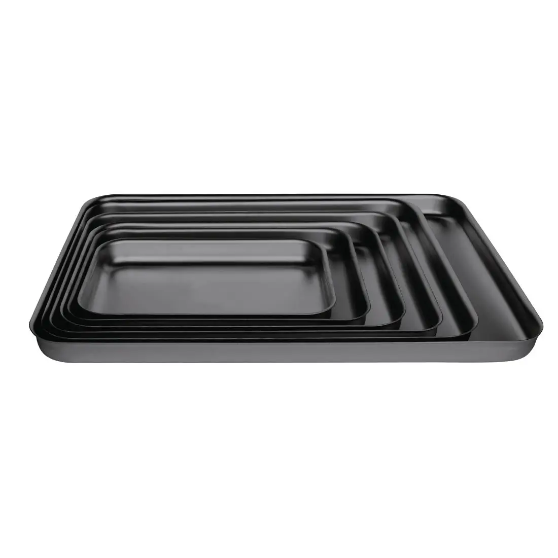 Vogue Anodised Aluminium Bakewell Pan 368x267mm C061 - Image 5