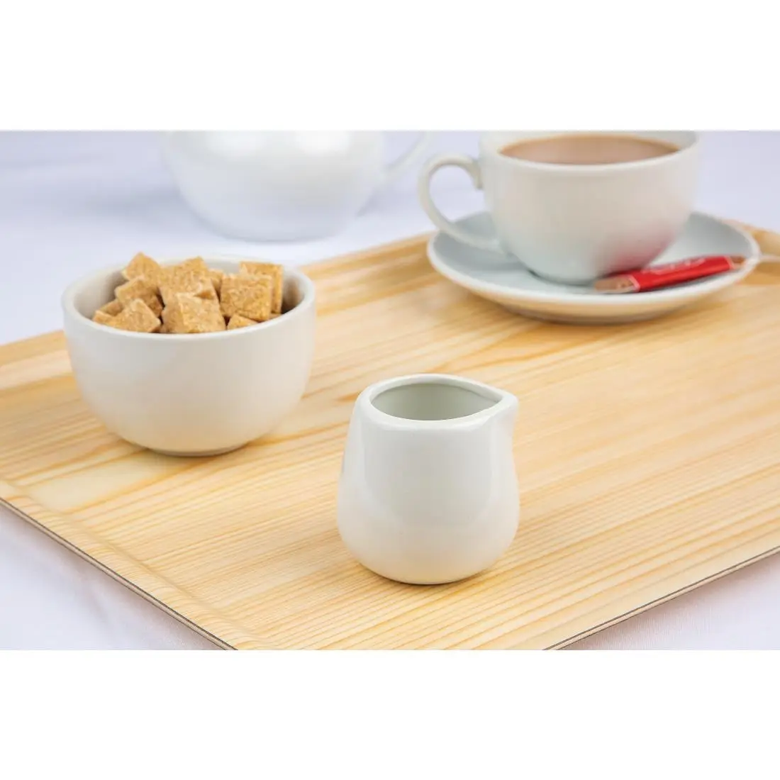 Olympia Whiteware Compact Jugs 85ml (12 Pack) C204 - Image 8