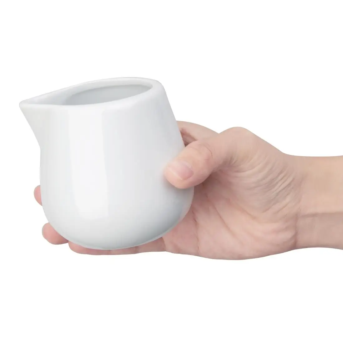 Olympia Whiteware Compact Jugs 228ml (12 Pack) C205 - Image 6