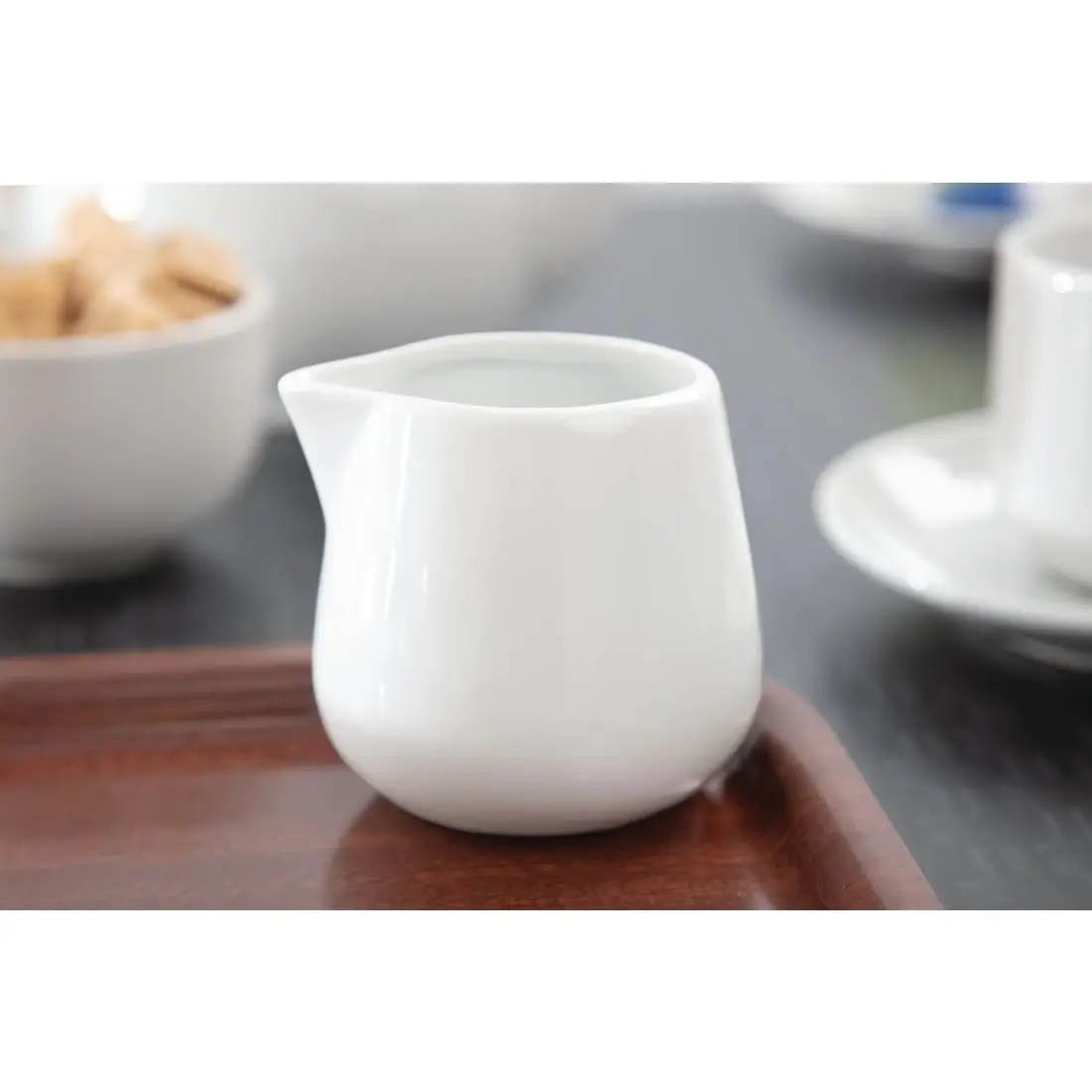 Olympia Whiteware Compact Jugs 228ml (12 Pack) C205 - Image 9