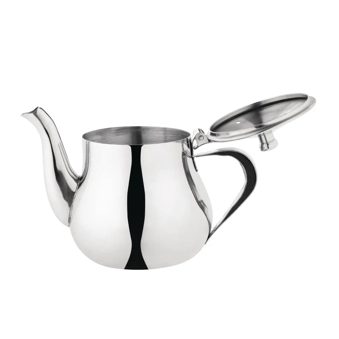 Olympia Arabian Stainless Steel Teapot 400ml C458 - Image 2