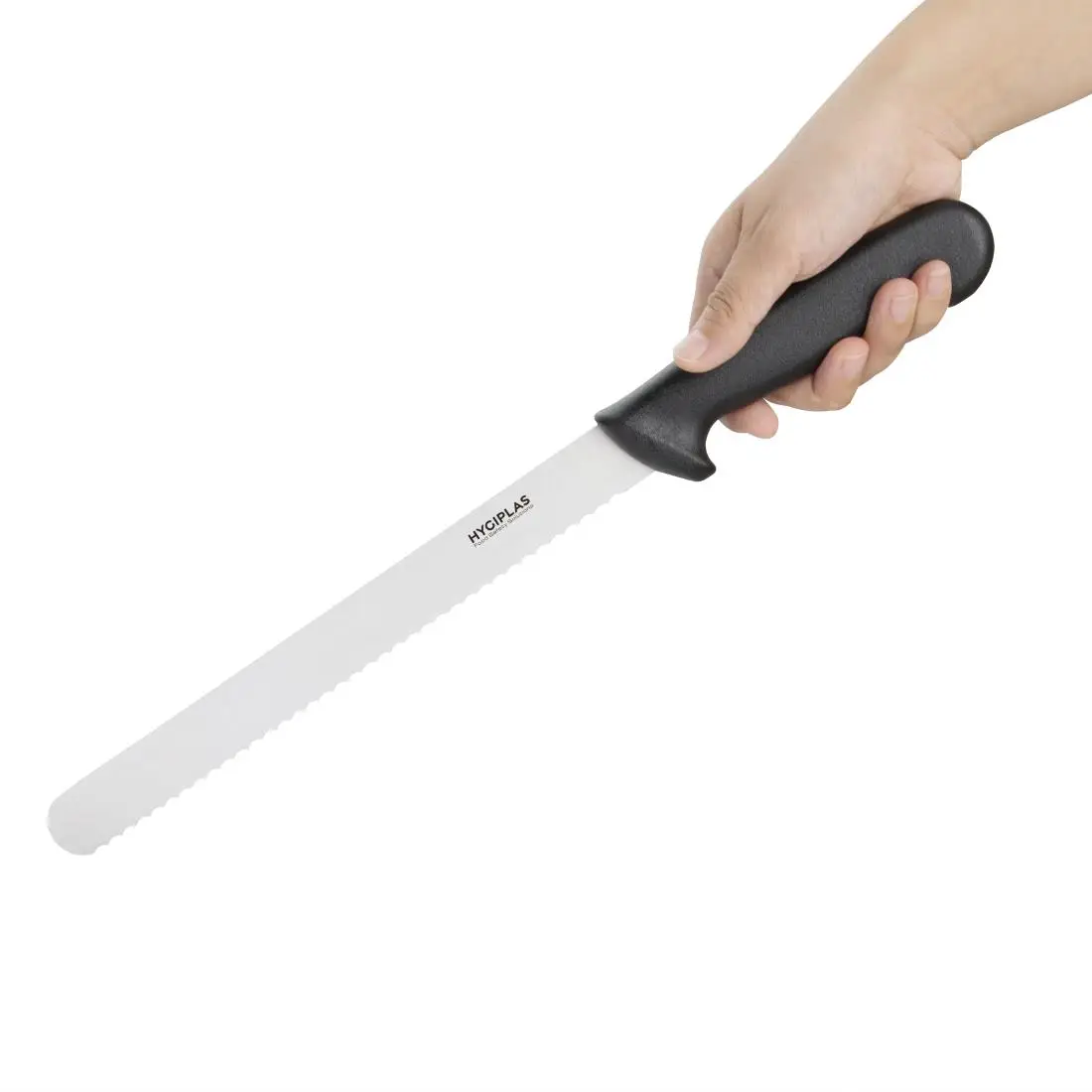 Hygiplas Serrated Slicer Black 24.8cm C579 - Image 2