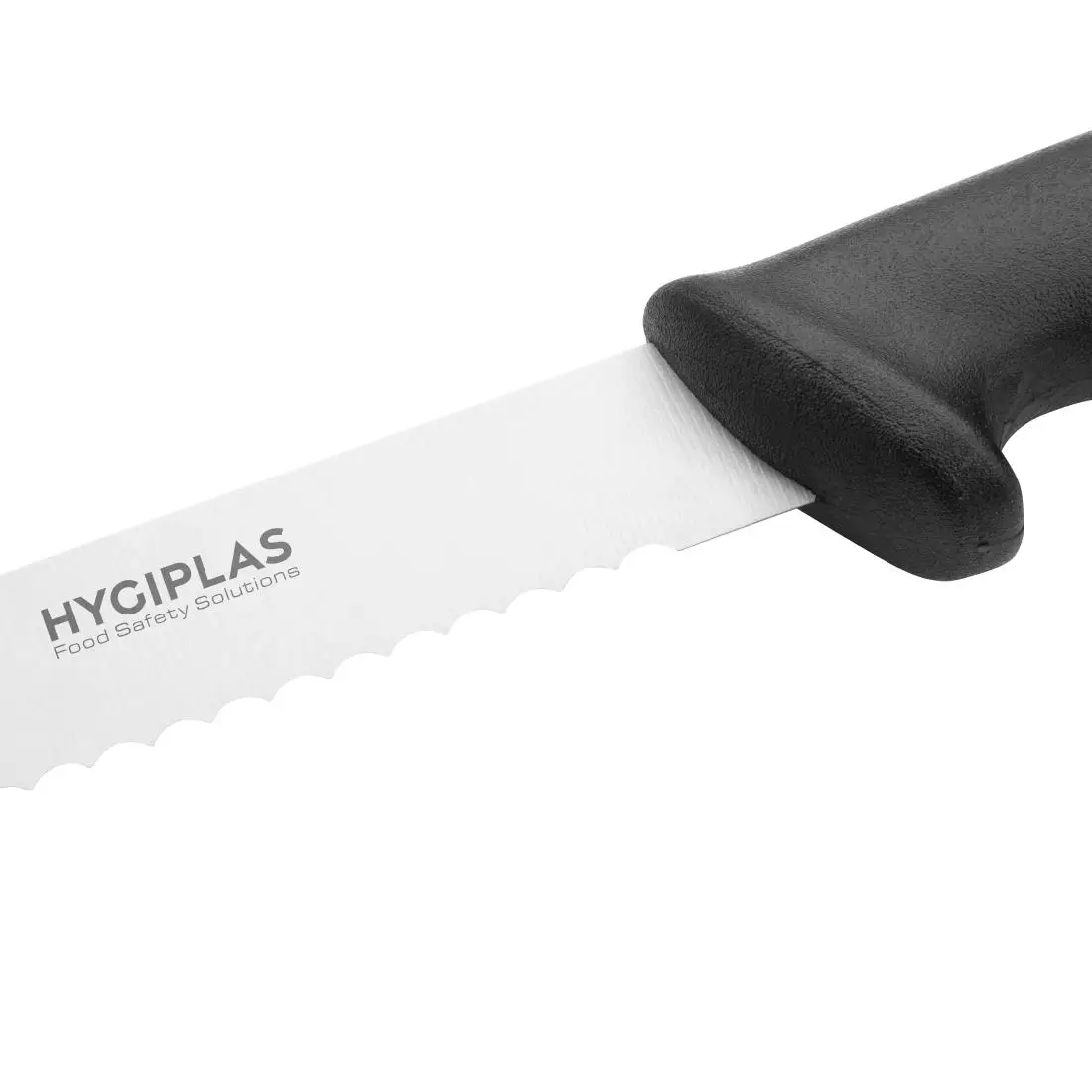 Hygiplas Serrated Slicer Black 30cm C580 - Image 3