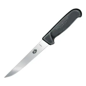 Victorinox Fibrox Straight Boning Knife Black 12cm C673