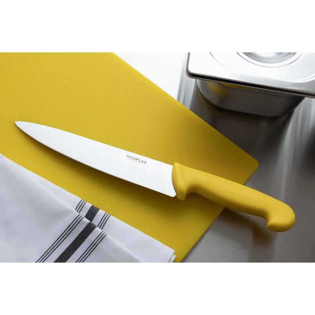 Hygiplas Chef Knife Yellow 21.8cm C803 - Image 6