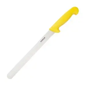 Hygiplas Serrated Slicer Yellow 24.8cm C810