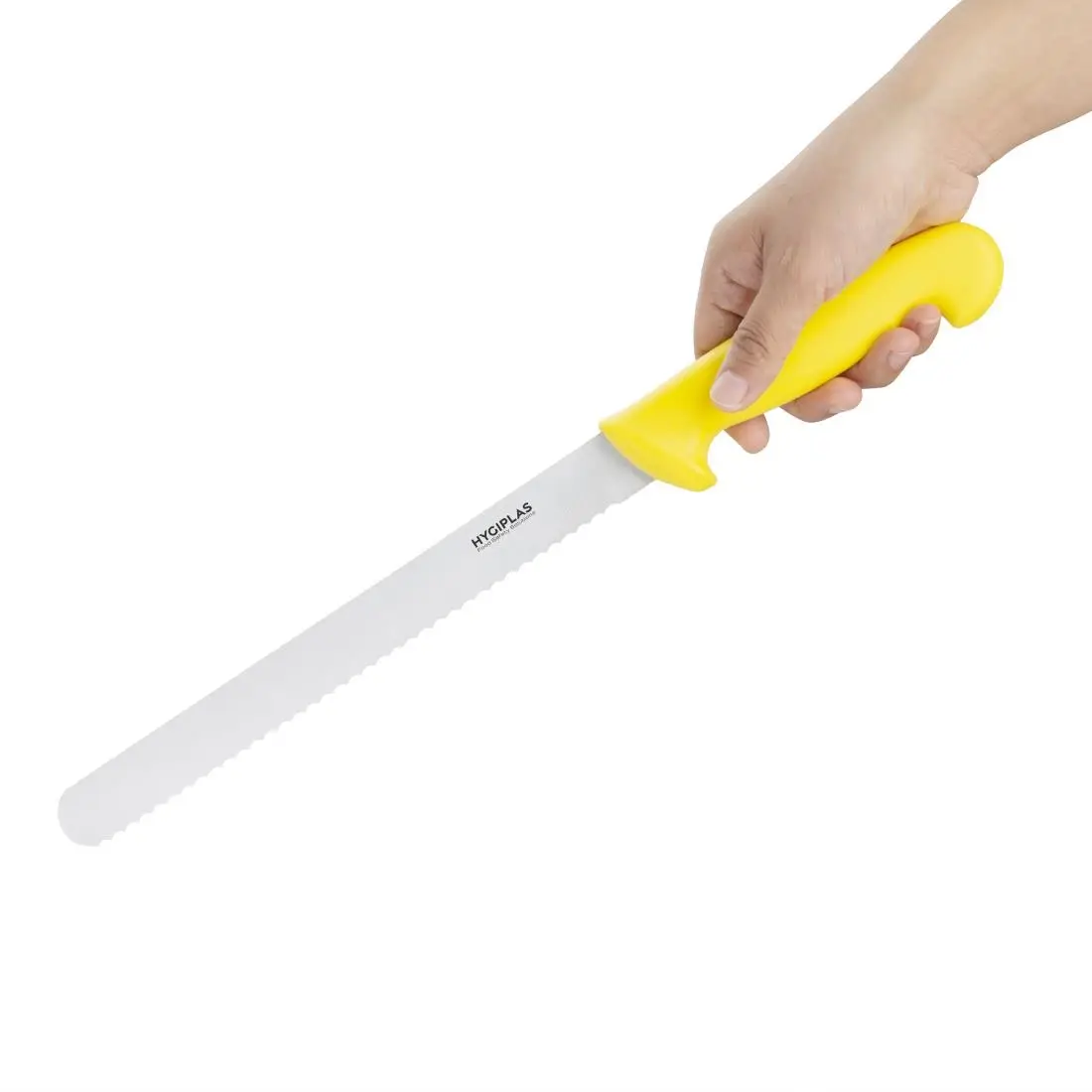 Hygiplas Serrated Slicer Yellow 24.8cm C810 - Image 2
