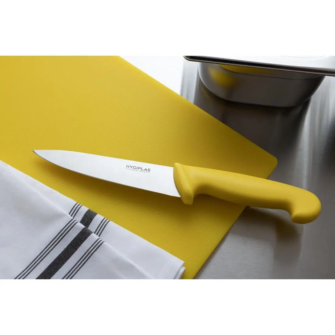 Hygiplas Chef Knife Yellow 15.5cm C815 - Image 6