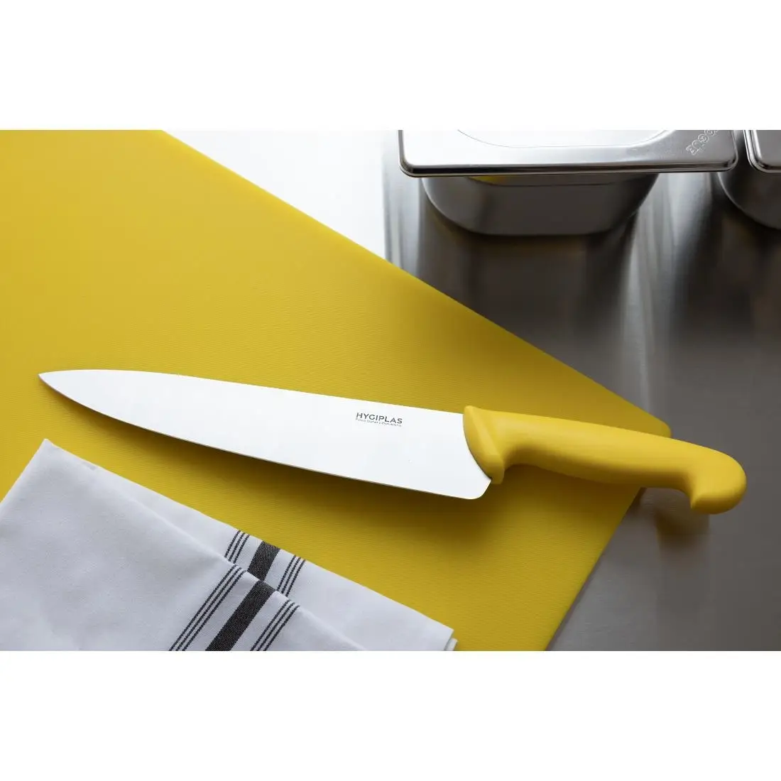 Hygiplas Chef Knife Yellow 25cm C816 - Image 6