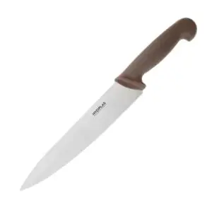 Hygiplas Chef Knife Brown 21.8cm C842