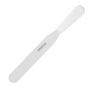 Hygiplas Straight Blade Palette Knife White 20cm C870