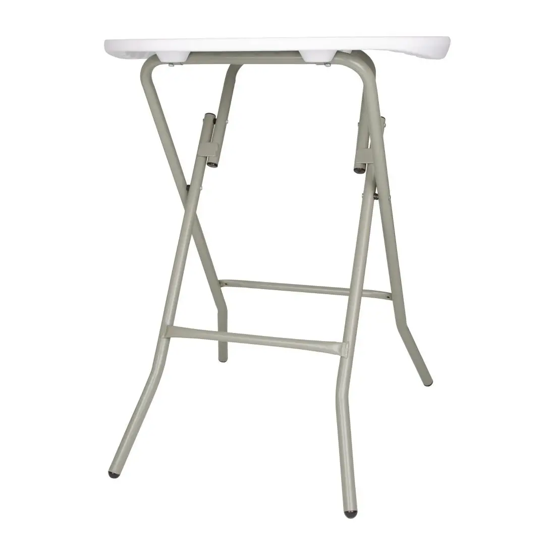 Bolero Round Folding Table Granite White 600mm (Single) CA998 - Image 2