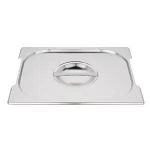 Vogue Stainless Steel 1/2 Gastronorm Handled Tray Lid CB185