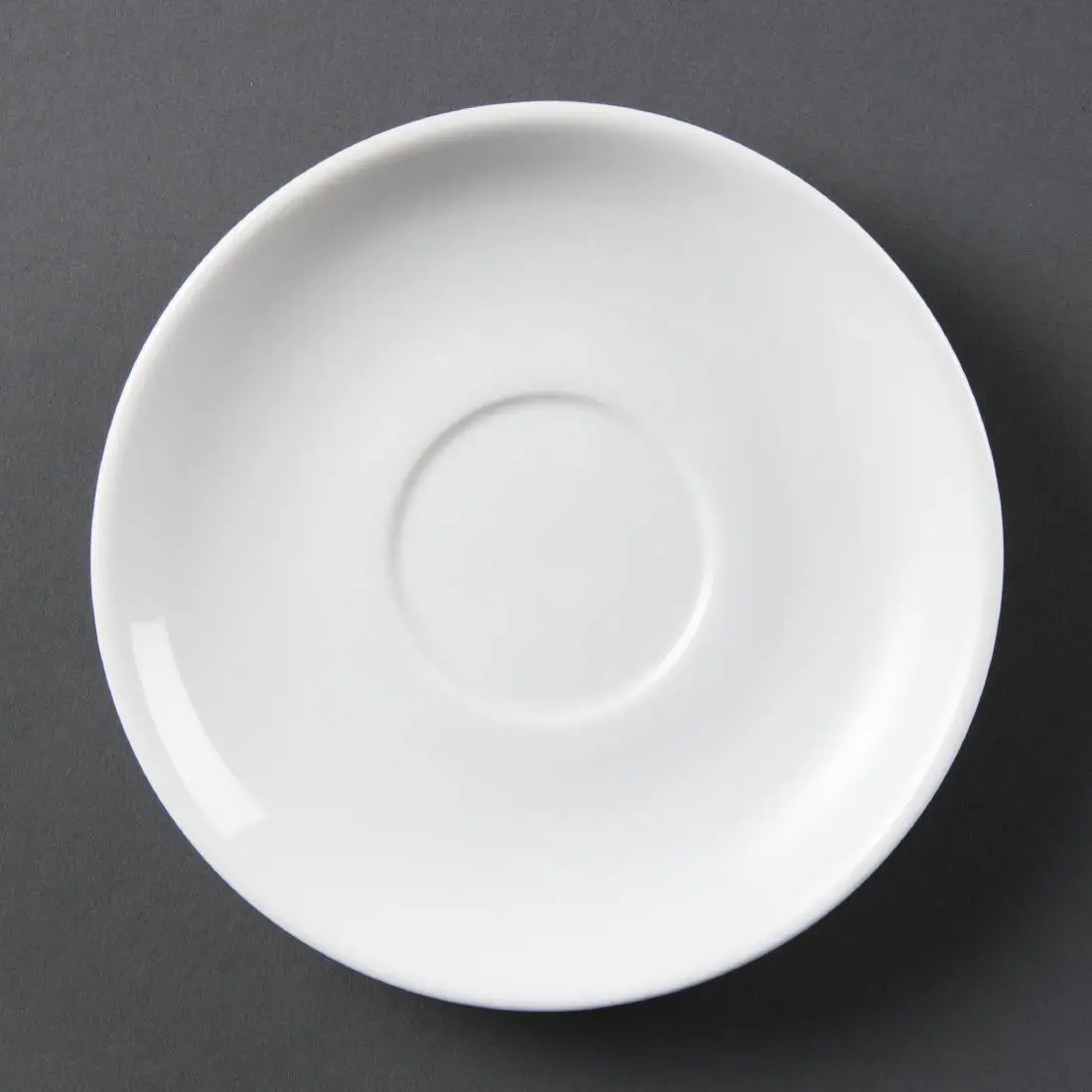 Olympia Whiteware Stacking Saucers 150mm (12 Pack) CB468