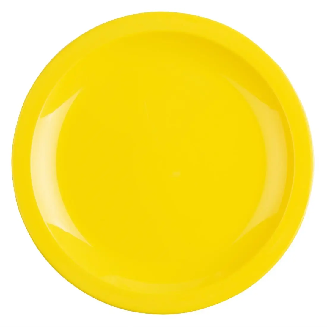 Olympia Kristallon Polypropylene Plates Yellow 230mm (12 Pack) CB767