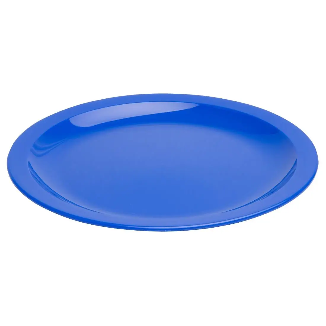 Olympia Kristallon Polypropylene Plates Blue 230mm (12 Pack) CB769 - Image 2