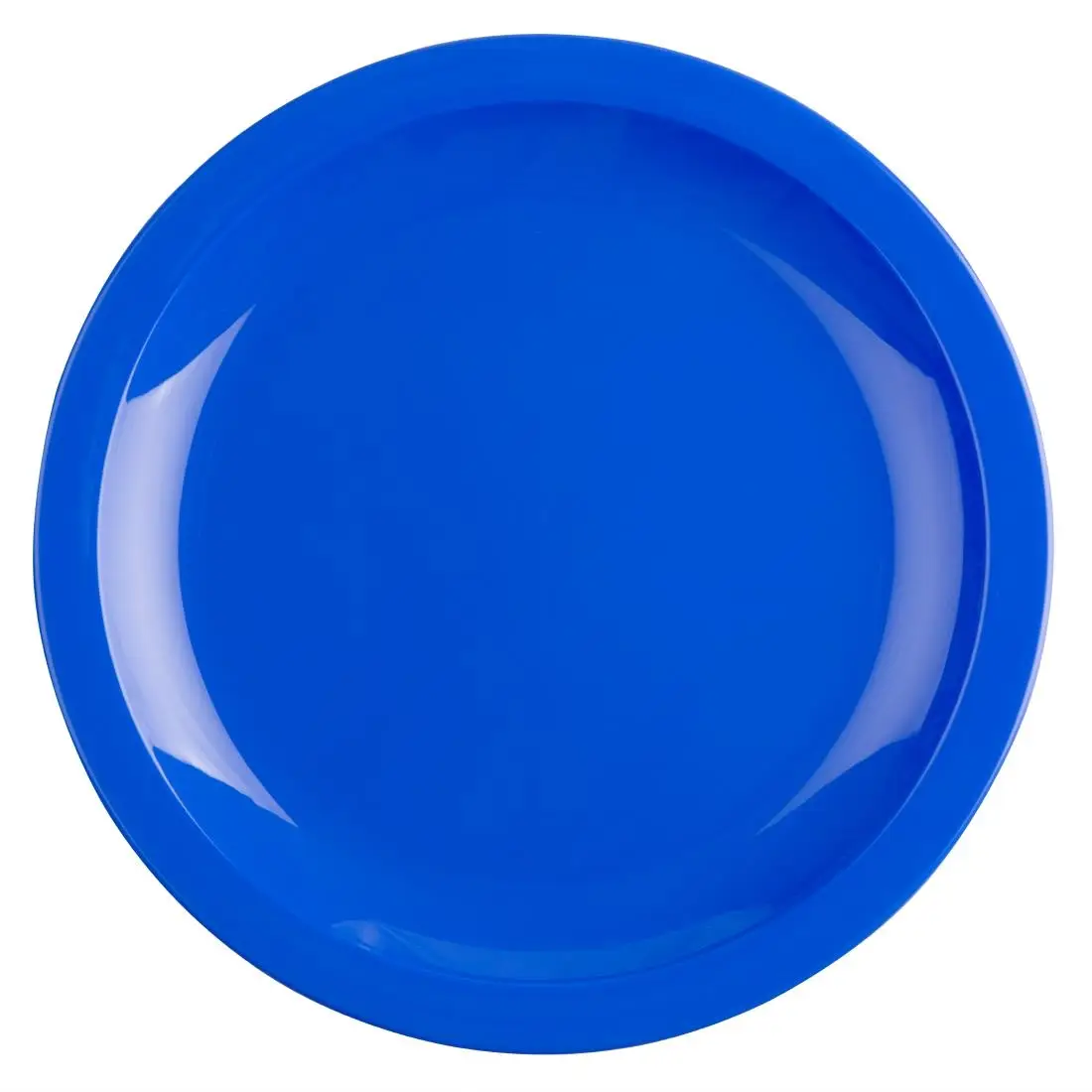 Olympia Kristallon Polypropylene Plates Blue 230mm (12 Pack) CB769