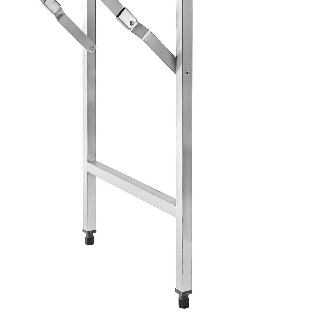 Vogue Stainless Steel Folding Table 1800mm CB906 - Image 5