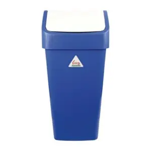 SYR Lucy Swing Top Bin Blue 50Ltr CC082