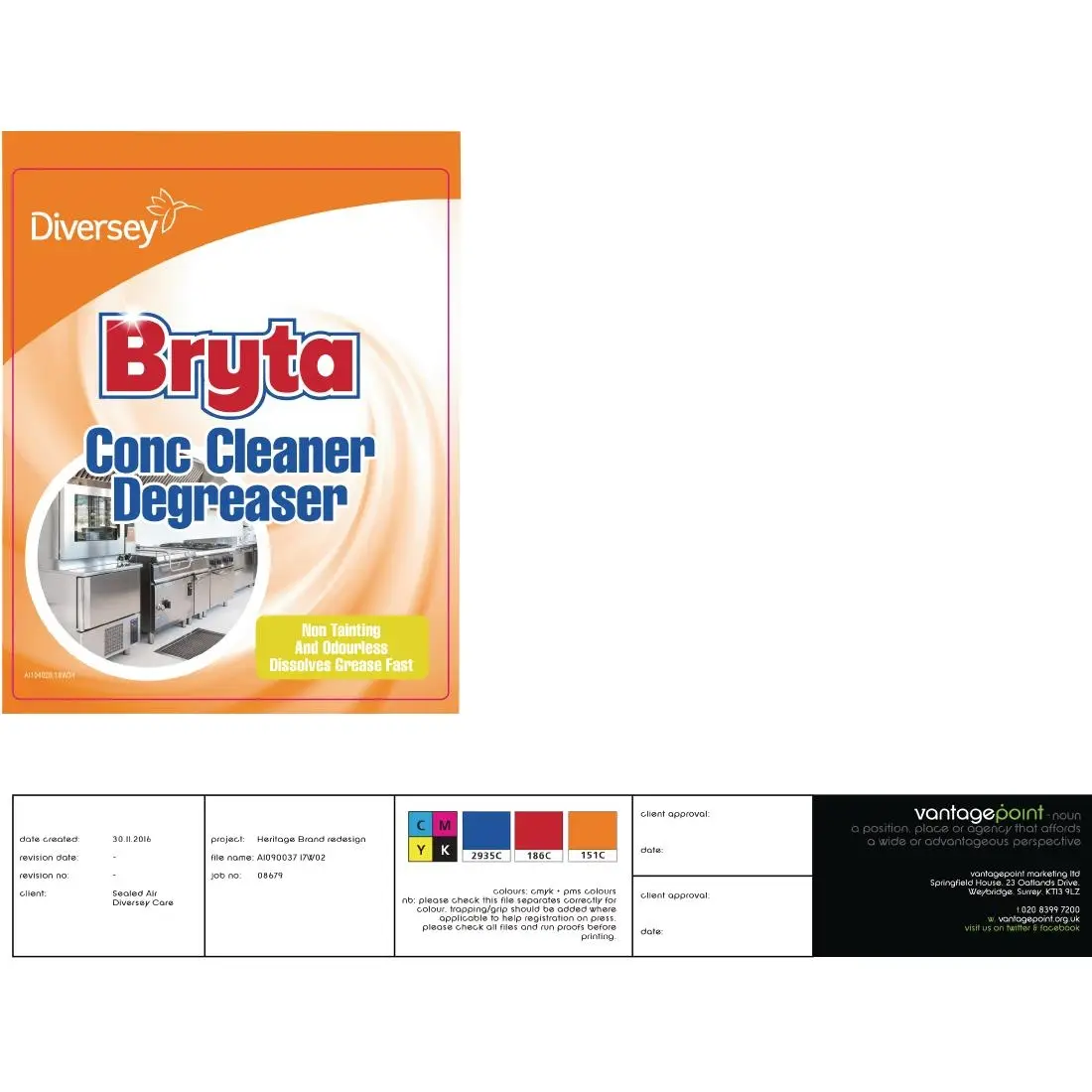 Bryta Kitchen Cleaner and Degreaser Concentrate 5Ltr (2 Pack) CC100 - Image 3