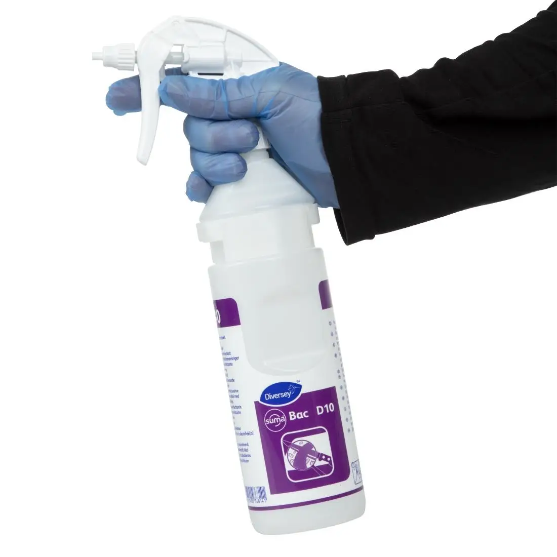 Suma D10 Cleaner and Sanitiser Refill Bottles 750ml (2 Pack) CC116 - Image 6