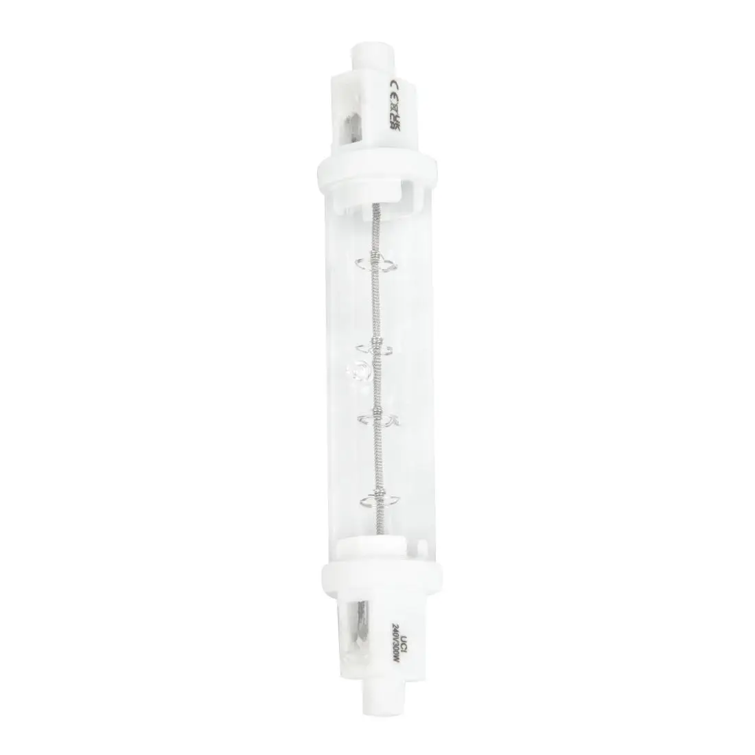 Jacketed Infrared Quartz Heat Bulb R7 118mm 300W CC533 - Image 2