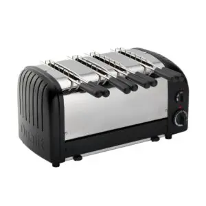 Dualit 4 Slice Sandwich Toaster Black 41037 CD376