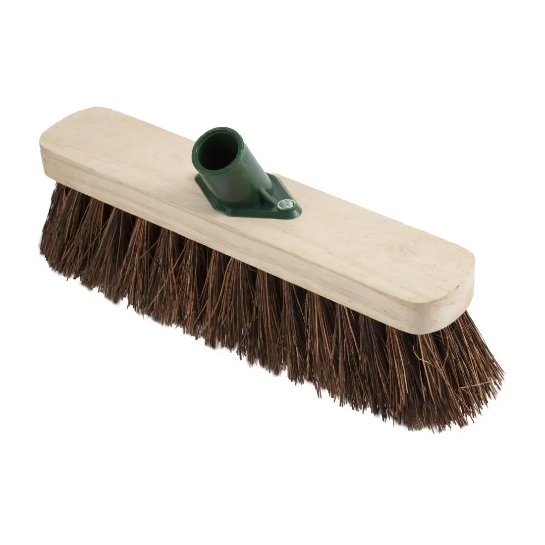 Jantex Wooden Broom Head Stiff Bassine 12in CD798 - Image 2