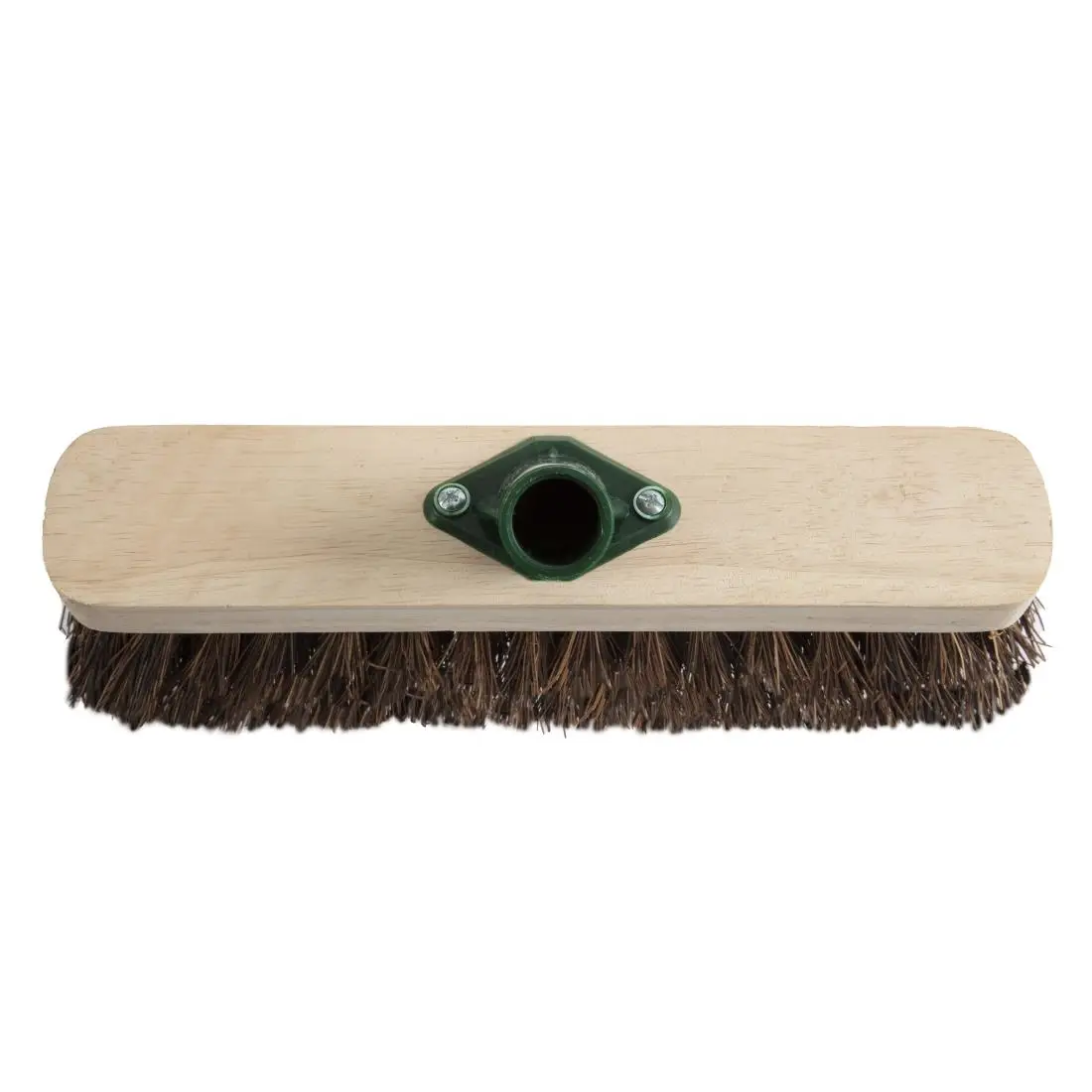 Jantex Wooden Broom Head Stiff Bassine 12in CD798 - Image 3