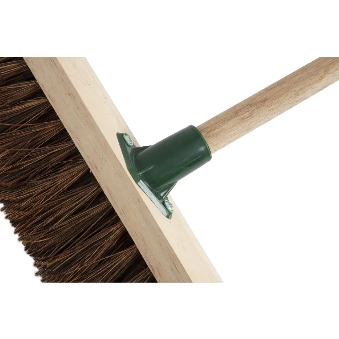Jantex Wooden Broom Head Stiff Bassine 12in CD798 - Image 5