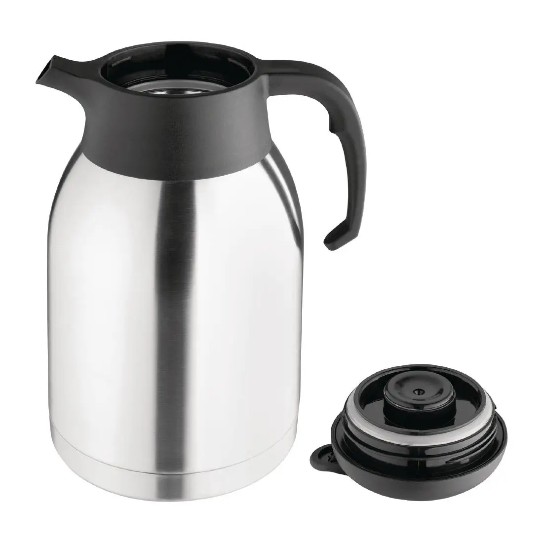 Olympia Stainless Steel Vacuum Jug 2Ltr CE227 - Image 3