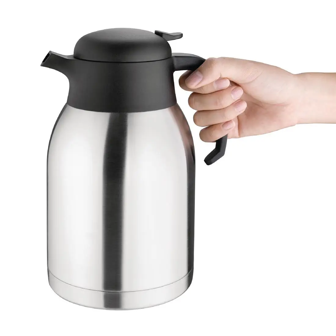 Olympia Stainless Steel Vacuum Jug 2Ltr CE227 - Image 4
