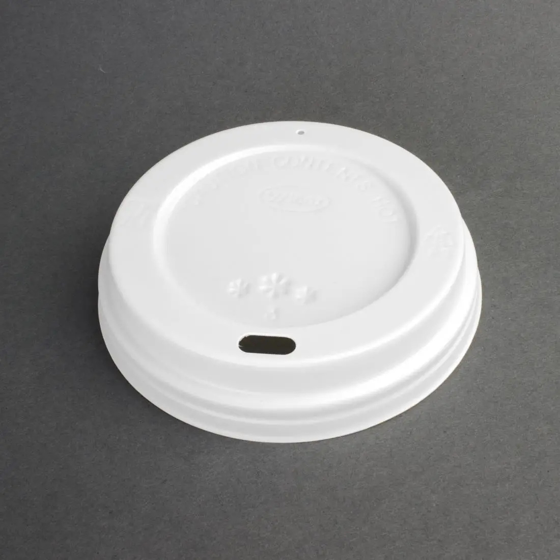Fiesta Recyclable Coffee Cup Lids White 