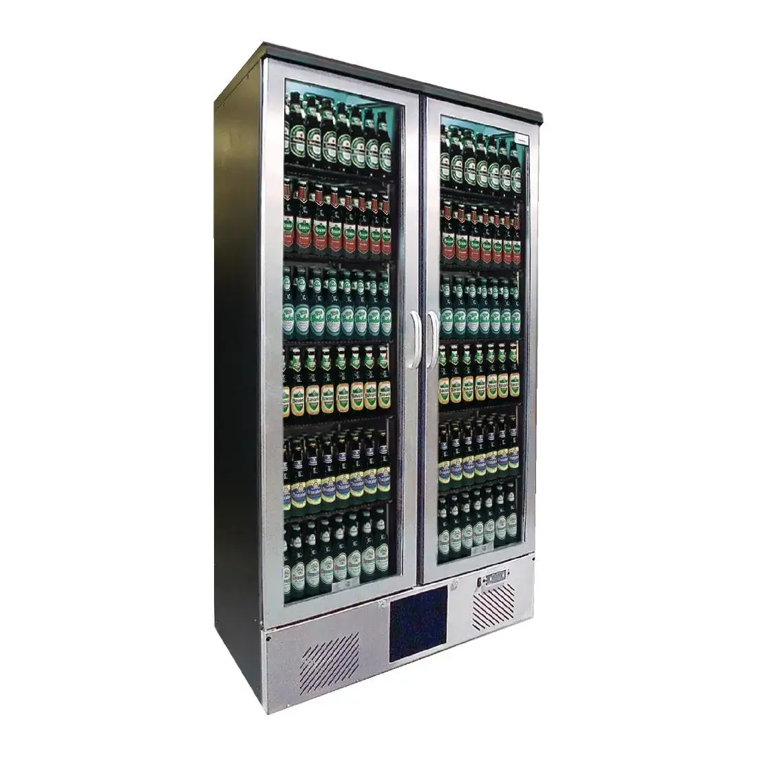 Gamko Maxiglass 2 Glass Door 500Ltr Bottle Cooler Cabinet MG3/500GCS CE566