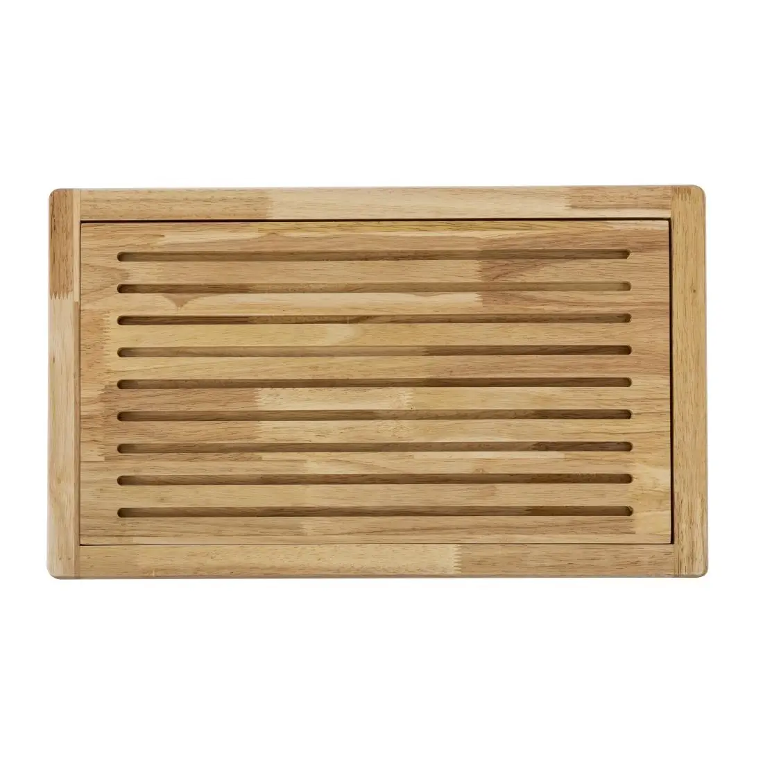 APS Thick Slatted Wooden Chopping Board 530x325mm CF029 - Image 3