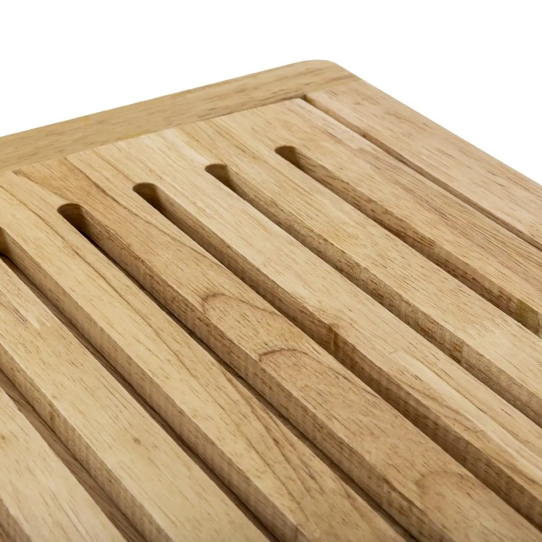 APS Thick Slatted Wooden Chopping Board 530x325mm CF029 - Image 6