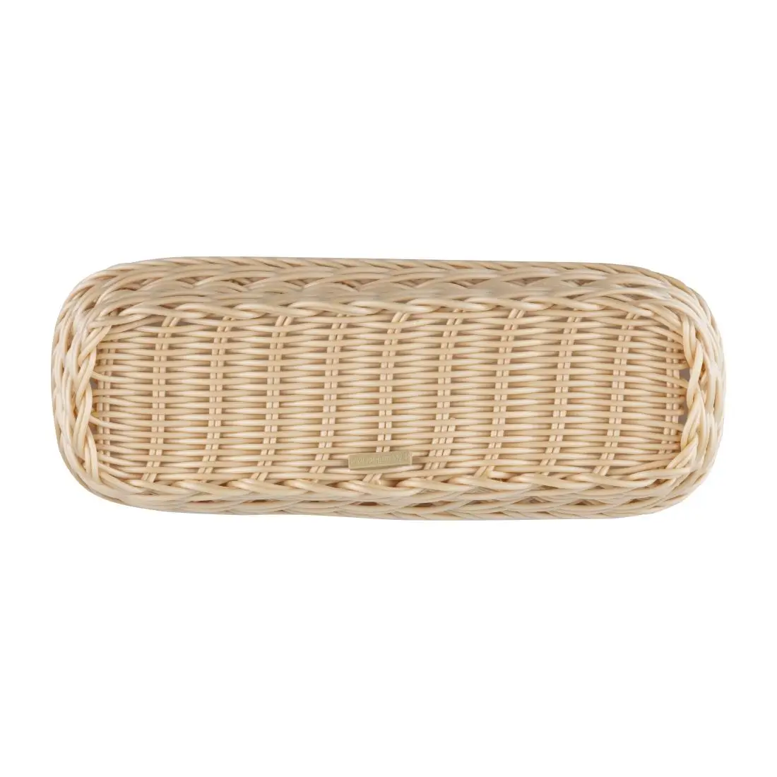 APS Polypropylene Rectangular Rattan Basket 270x100mm CF301 - Image 6