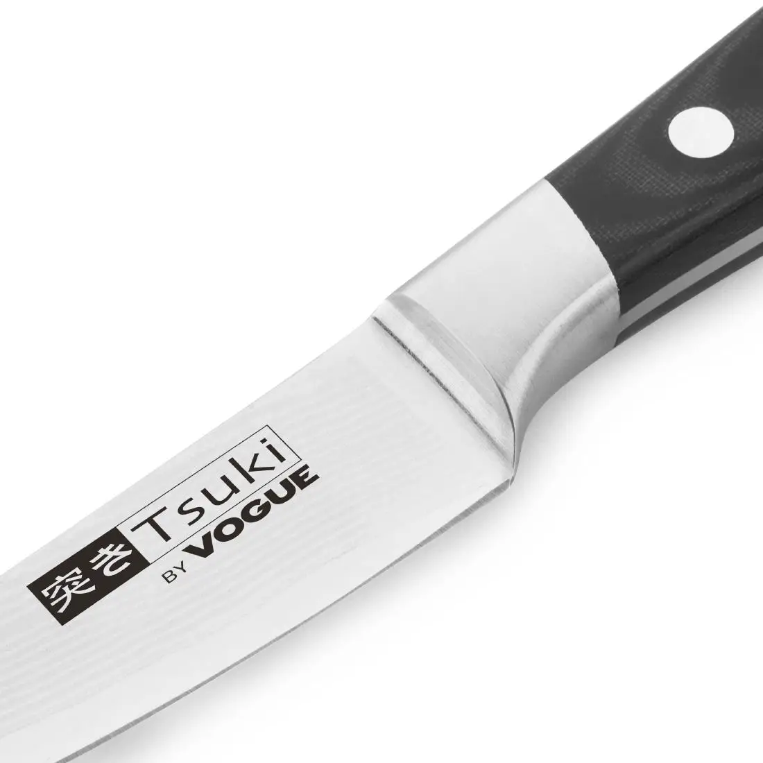 Vogue Tsuki Series 7 Paring Knife Black 8.9cm CF894 - Image 3