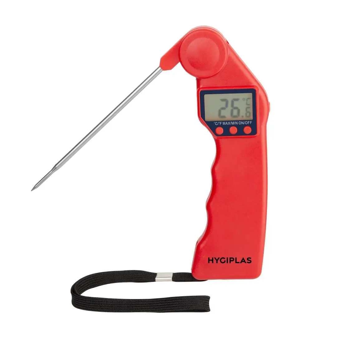 Hygiplas Easytemp Colour Coded Red Thermometer CF913