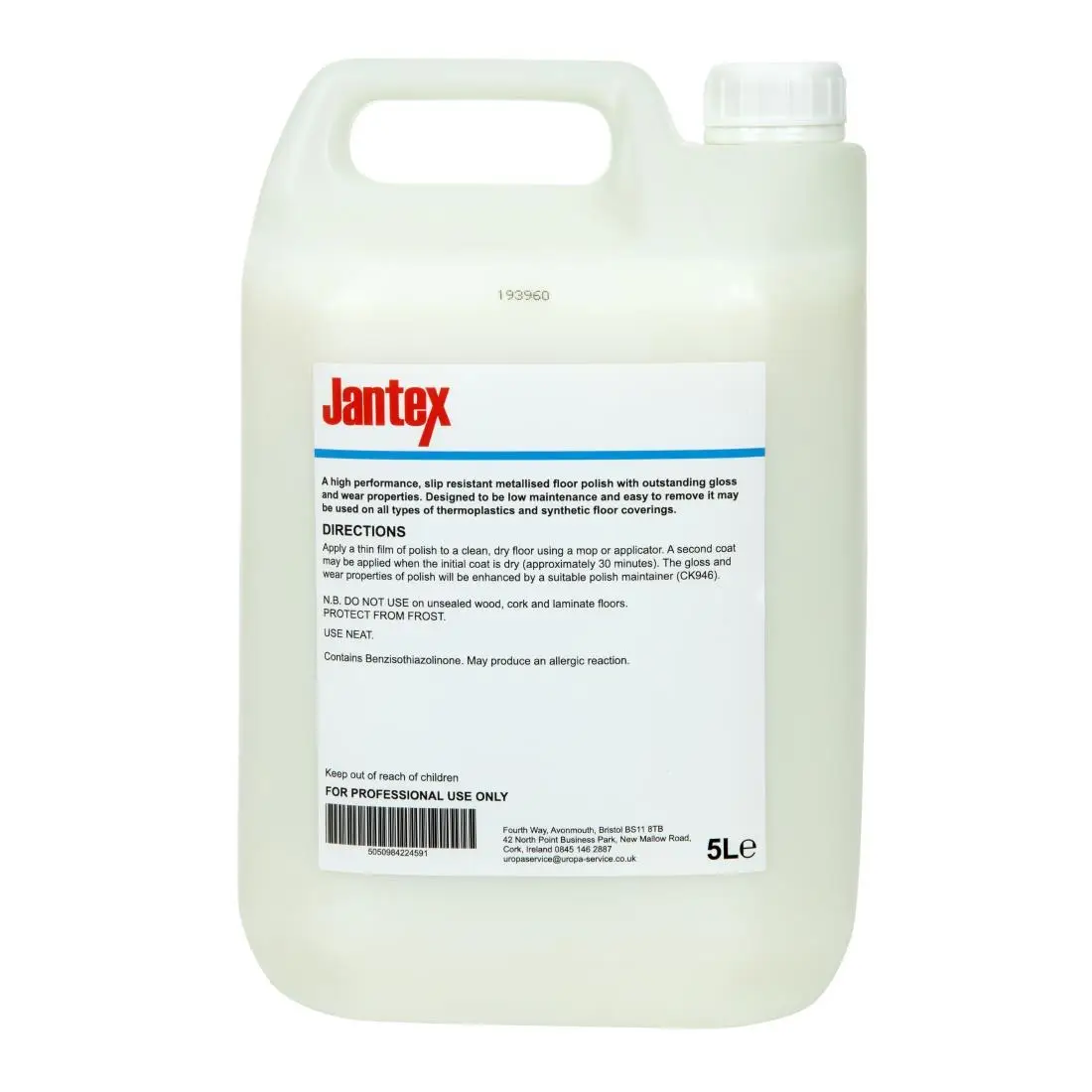Jantex Floor Polish Ready To Use 5Ltr CF989 - Image 3