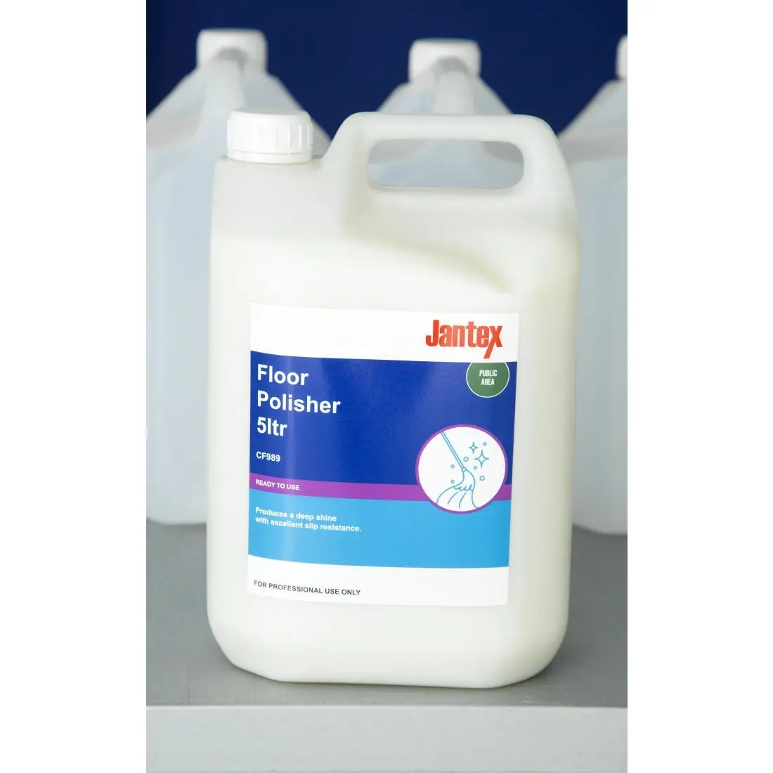 Jantex Floor Polish Ready To Use 5Ltr CF989 - Image 5