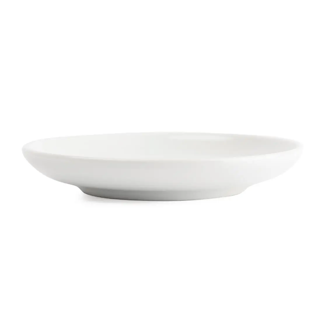 Royal Porcelain Classic White Espresso Saucers 125mm (12 Pack) CG034 - Image 3